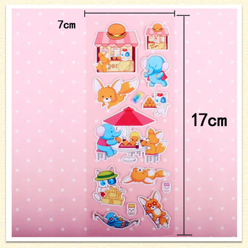 3D Kids Stickers