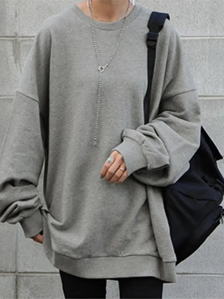 Loose Pullover Hoodies