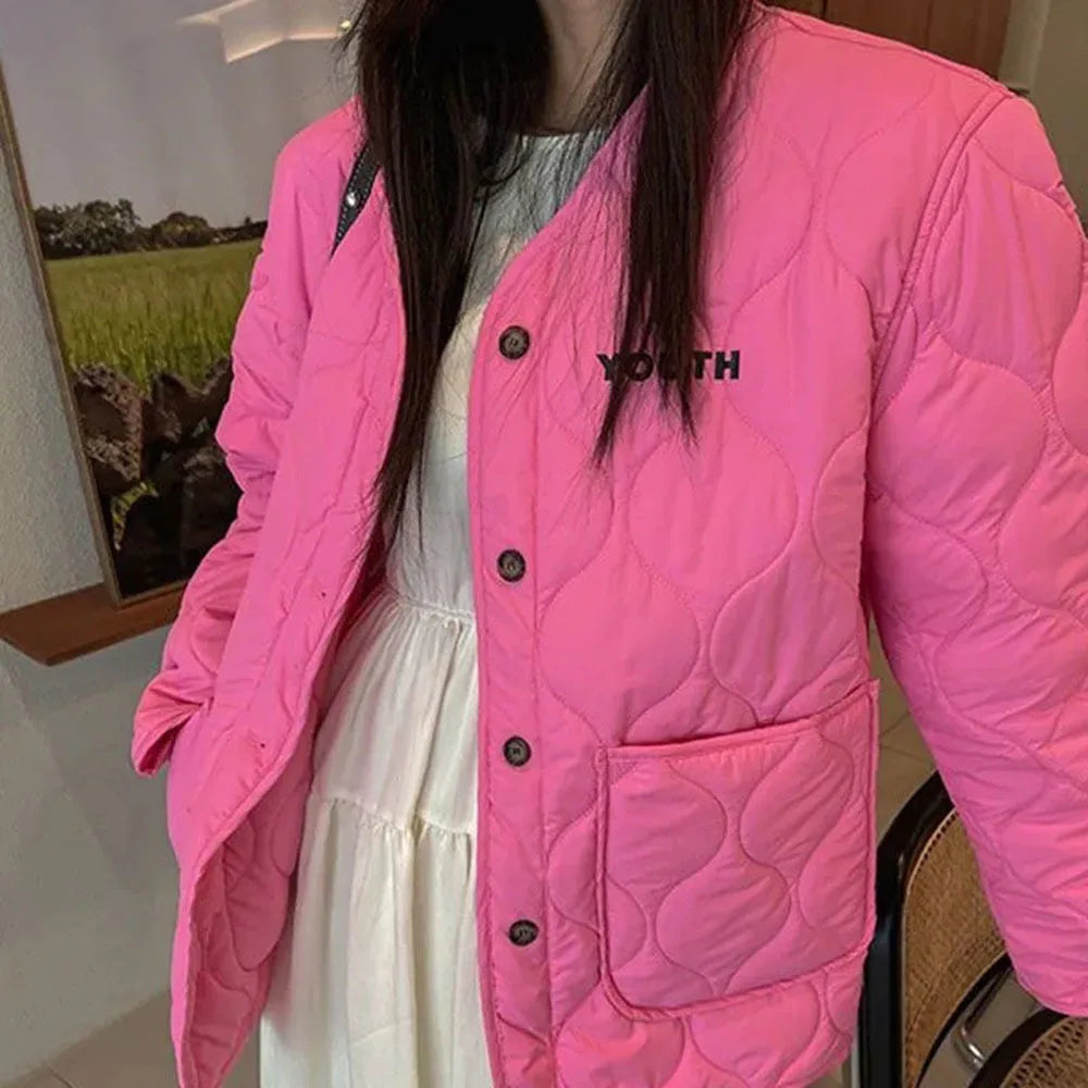 Winter Parka Zip Up Jacket