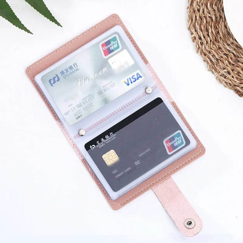 Anti-theft ID Credit Card Holder